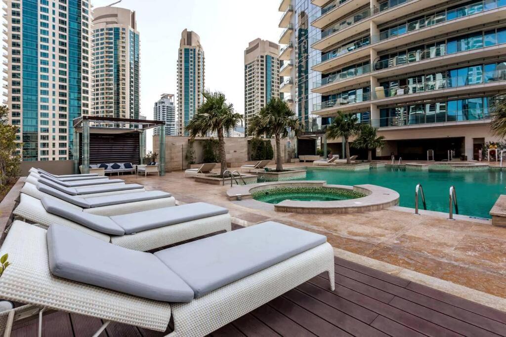 Trident Grand Residence - Luxury 2Br Marina And Sea View Dubai Dış mekan fotoğraf